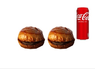 2'Li Islak Hamburger Menü görseli