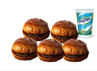 5'Li Islak Hamburger Menü görseli