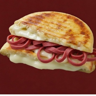 Kumrulu Bazlama Tost görseli