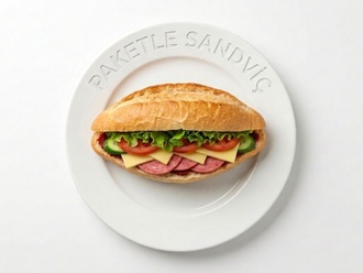 Salamlı Kaşarlı Sandviç görseli
