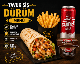 Tavuk Şiş Menü Kola görseli