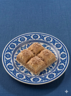 Çikolatalı Fındıklı Soğuk Baklava görseli
