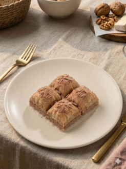 Çikolatalı Cevizli Soğuk Baklava görseli