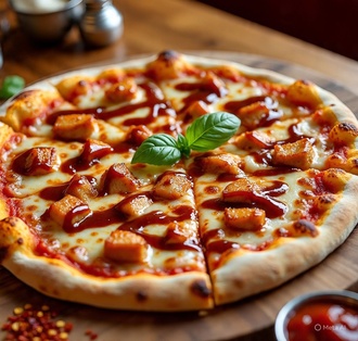 Bbq Tavuklu Pizza görseli