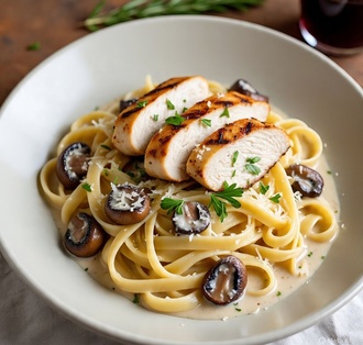 Fettuccine Alfredo görseli