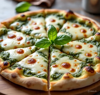 Pesto Pizza görseli