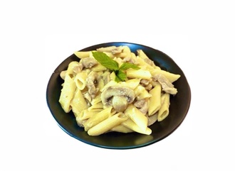 Tavuklu Mantarlı Köri Soslu Penne görseli