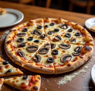 Mantarlı Pizza görseli