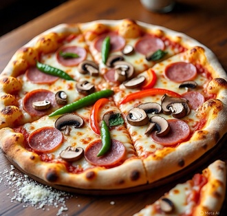 Meksika Pizza görseli