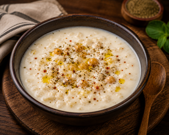Soğuk Ayran Aşı Çorbası görseli