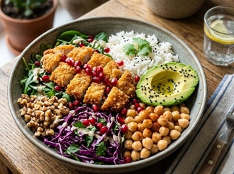Çıtır Tavuk Bowl görseli