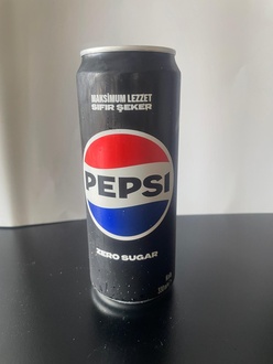 Pepsi Zero 330 Ml Teneke Kutu görseli