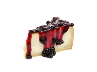 Yaban Mersinli Cheesecake görseli