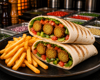 Falafel Wrap görseli