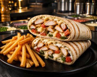 Tavuklu Wrap görseli
