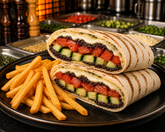 Vejetaryen Wrap görseli