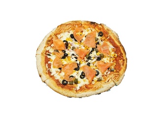 Somon Fümeli Pizza görseli
