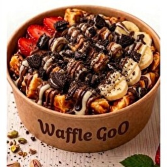 Oreo Aşkı Waffle görseli