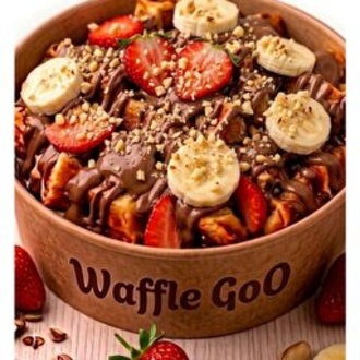 Waffle Sütlü Çikolata Lezzeti görseli