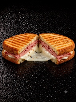 Kaşar Peynir Ve Dana Jambonlu Tost görseli