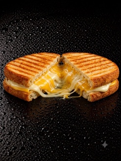 Kaşar Peynir Ve Chedar Peynirli Tost görseli