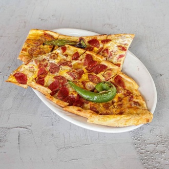Kaşarlı Sucuklu Pide (Açık) görseli