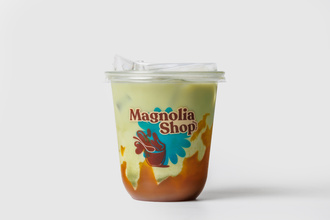 Ice Matcha Mango Latte Ms görseli