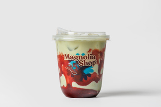 Ice Matcha Strawberry Latte Ms görseli