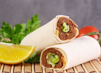 Double Çiğ Köfte Dürüm (200 Gr.) görseli