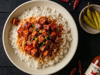 Acı Tavuklu Pilav görseli