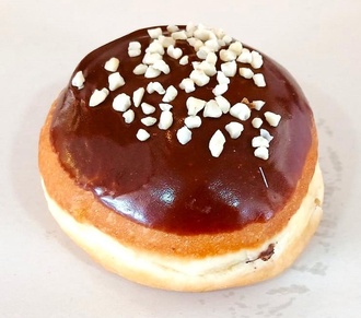 Duble Çikolatalı Berliner Donut görseli