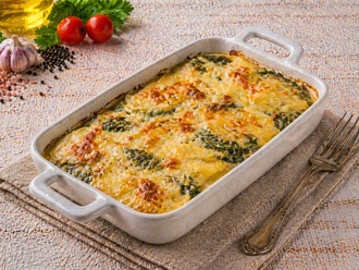 Patatesli Ispanaklı Graten görseli
