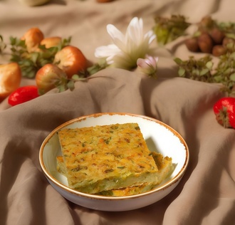 Fırında Kabak Mücver görseli