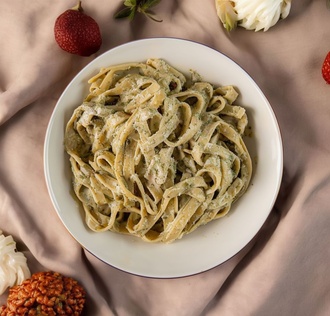 Elazığlı Dervişin Fesleğeni (Fettucini Pesto) görseli