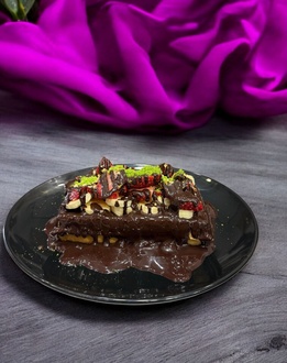 Karanlık Taraf (Bitter Çikolatalı Waffle) görseli