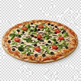 Veggie Pizza Orta Boy (30 Cm L-1-2 Kişilik) görseli