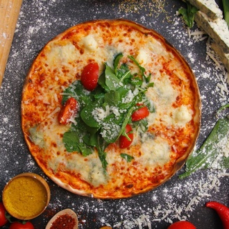4 Peynirli Pizza Büyük Boy (40 Cm Xl 2-3 Kişilik) görseli
