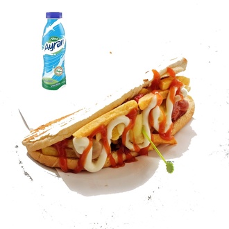 Öğrenci Dostu Sade Patso + Sütaş Ayran görseli
