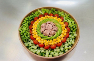 Fit Ton Balıklı Kase (Avokadolu) görseli