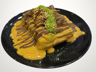 Karamel Patlaması (Karamelli Waffle) görseli
