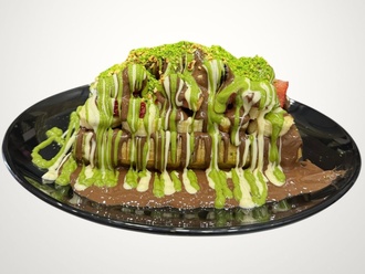 Tatlıkolik Signature (Sütlü Çikolata, Beyaz Çikolata & Antep Fıstıklı Özel Karışım Waffle) görseli
