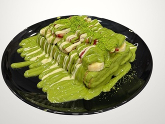 Fıstık Çılgınlığı (Antep Fıstıklı Waffle) görseli