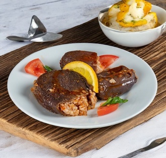 Kuru Patlıcan Dolması görseli