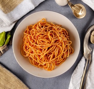 Salçalı Spagetti görseli