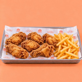 6'Lı Basic Wings & Patates görseli