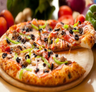 Vejetaryen Pizza görseli