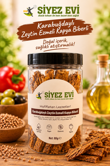 Karabuğday Zeytin Ezmeli Kapya Biberli Grisini (80 G) görseli