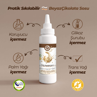 Beyaz Çikolatalı Sos 300 Gr görseli