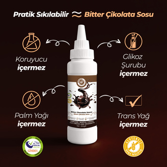 Bitter Çikolatalı Sos 300 Gr görseli