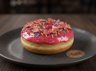Çilek Sever Donut görseli